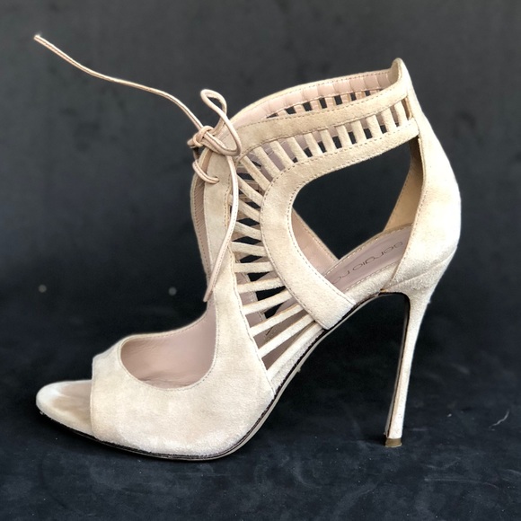 Sergio Rossi Shoes - SERGIO ROSSI suede lace up sandals